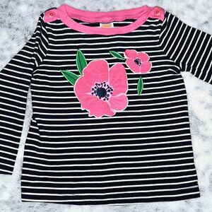 2T Gymboree Long Sleeve Pink Poppy Top